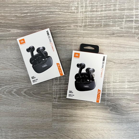 JBL Vibe Beam True Wireless Earbuds - Black - Picture 1 of 2